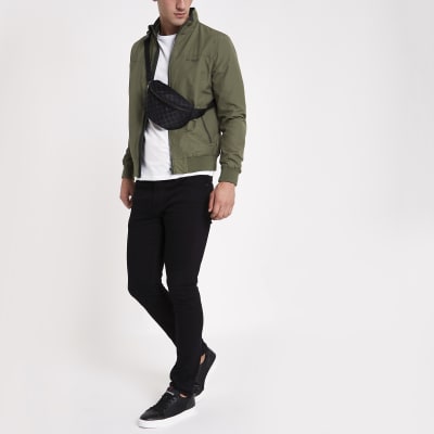 Wrangler khaki bomber jacket