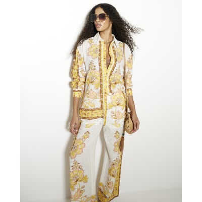 River island yellow top 2025