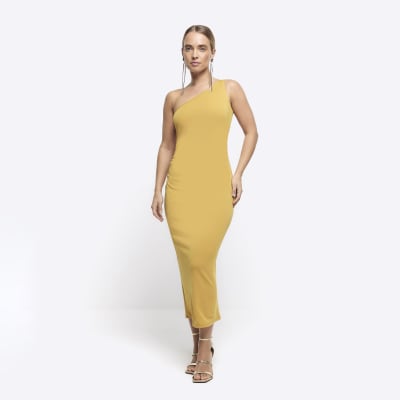 Yellow Front Dori Loose Dress