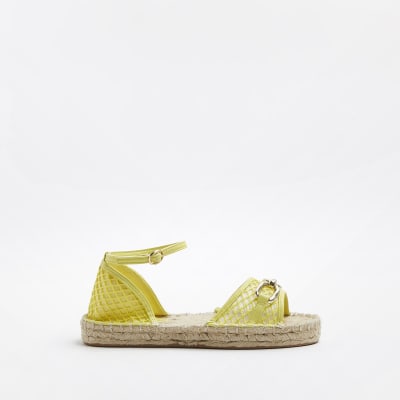 mustard yellow espadrilles