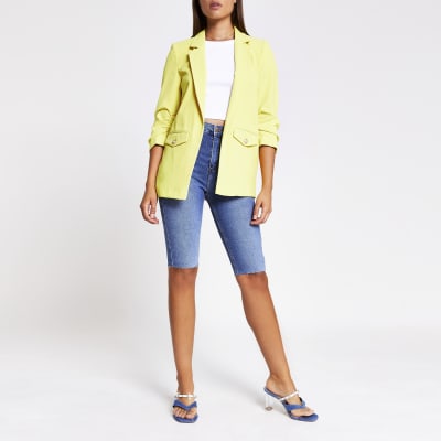 river island shorts and blazer