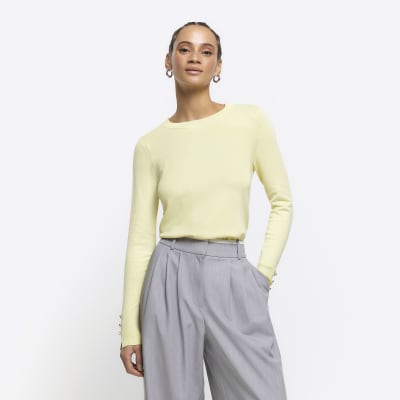 River island store yellow top