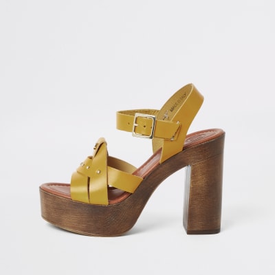 river island platform heels