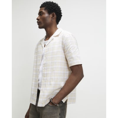 Mens Checked Shirts | Check Shirts & Flannel Shirts | River Island