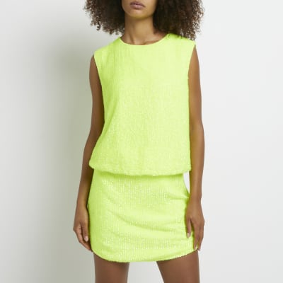 sequin top river island