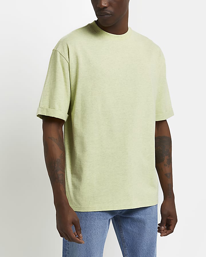 Yellow Oversized fit t-shirt