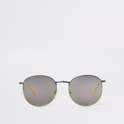 Yellow tipped tinted sunglasses