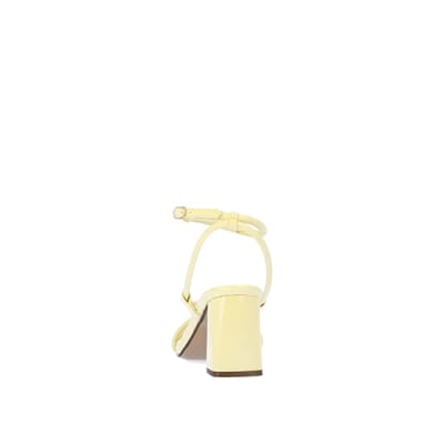 River island 2024 yellow heels