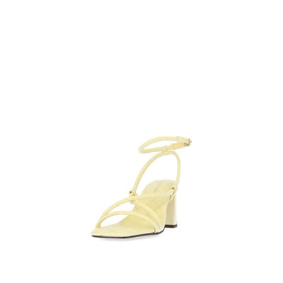 Wide fit outlet yellow heels