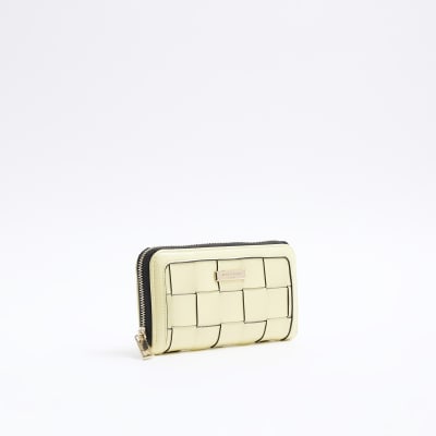 Yellow clutch outlet bag river island